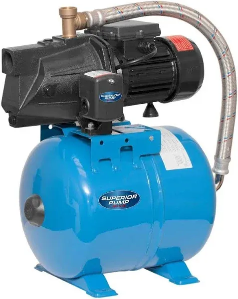 Superior Pump 1/2 HP 12.5 gph Cast Iron Shallow Jet Well Pump