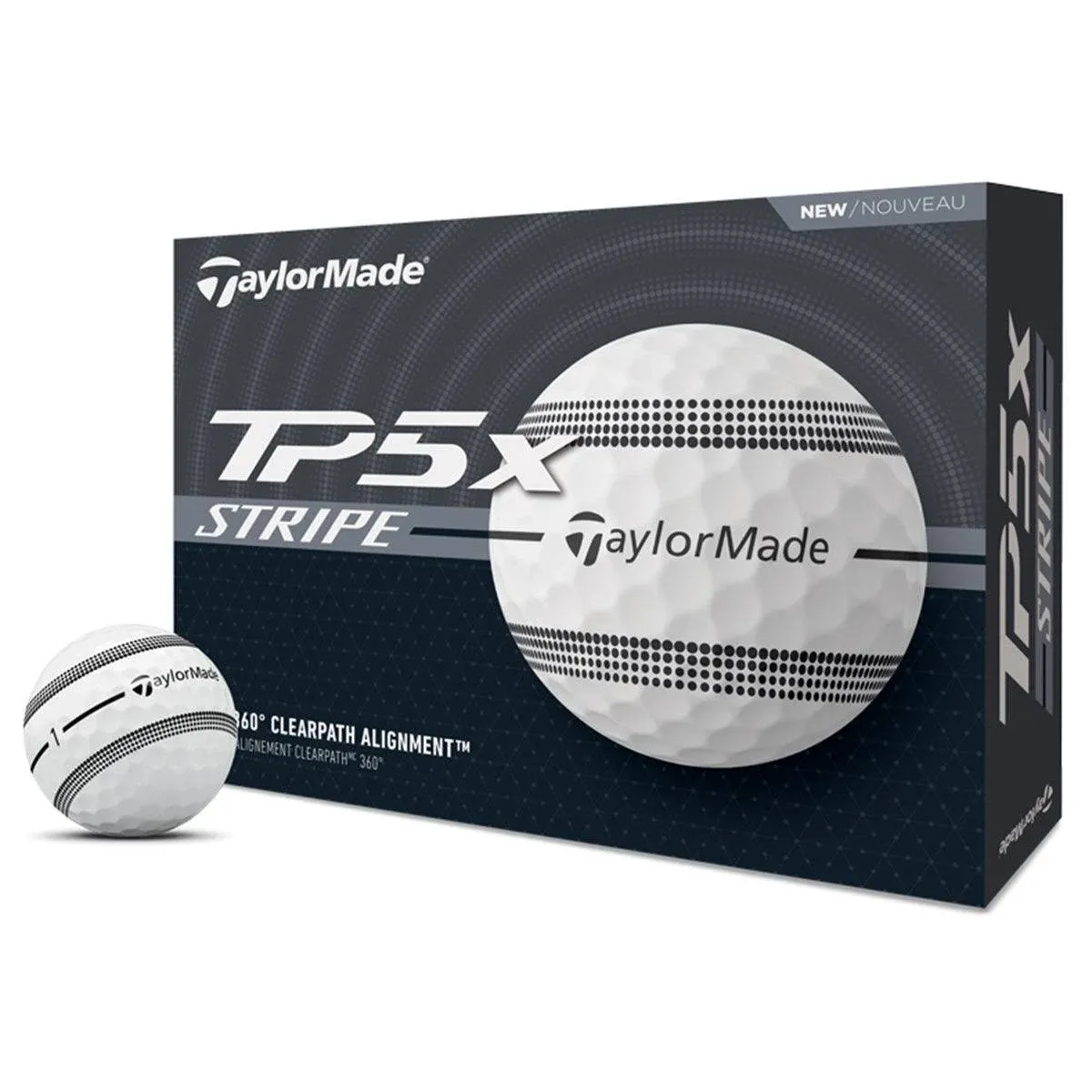 TaylorMade TP5x Stripe Golf Balls