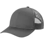 Port Authority YC112 Youth Snapback Trucker Cap - Grey Steel