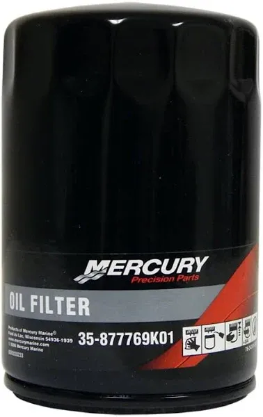 Mercury 35-877769K01 Verado Oil Filter