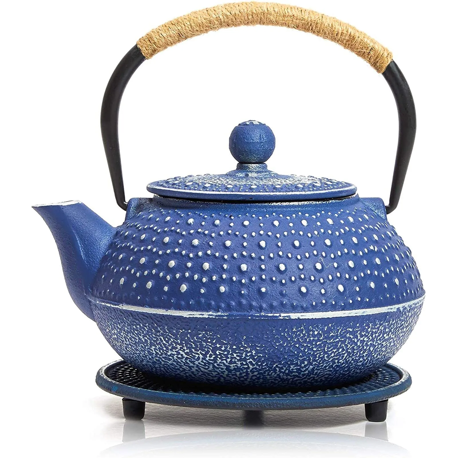 Juvale Cast Iron Teapot with Infuser