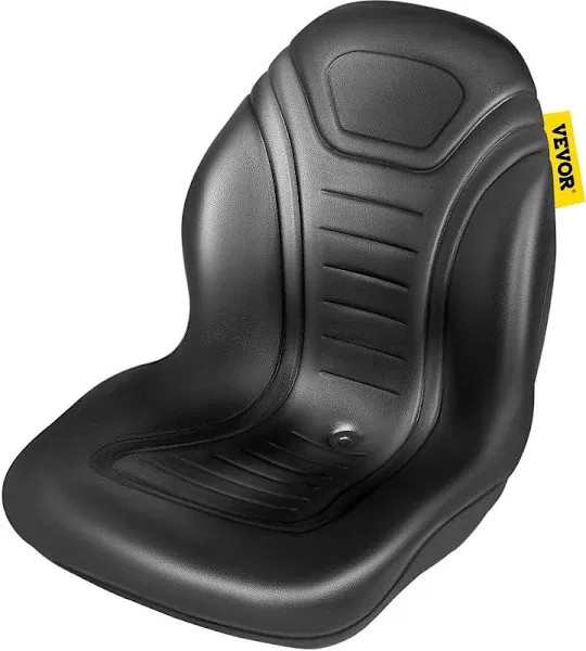 VEVOR Universal Tractor Seat Replacement Compact High Back Mower Seat