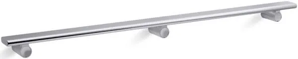 K-97626-SHP Choreograph 36&#034; Shower Barre, Bright Polished Silver