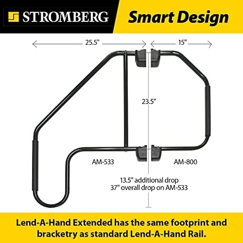 stromberg Carlson Extended Hand Rail AM-533