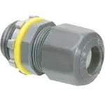 Arlington LPCG50 Low-Profile Strain-Relief Cord Connector; 1/2 in