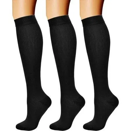 CHARMKING Athletic Compression Socks for Women & Men (15-20 mmHg)