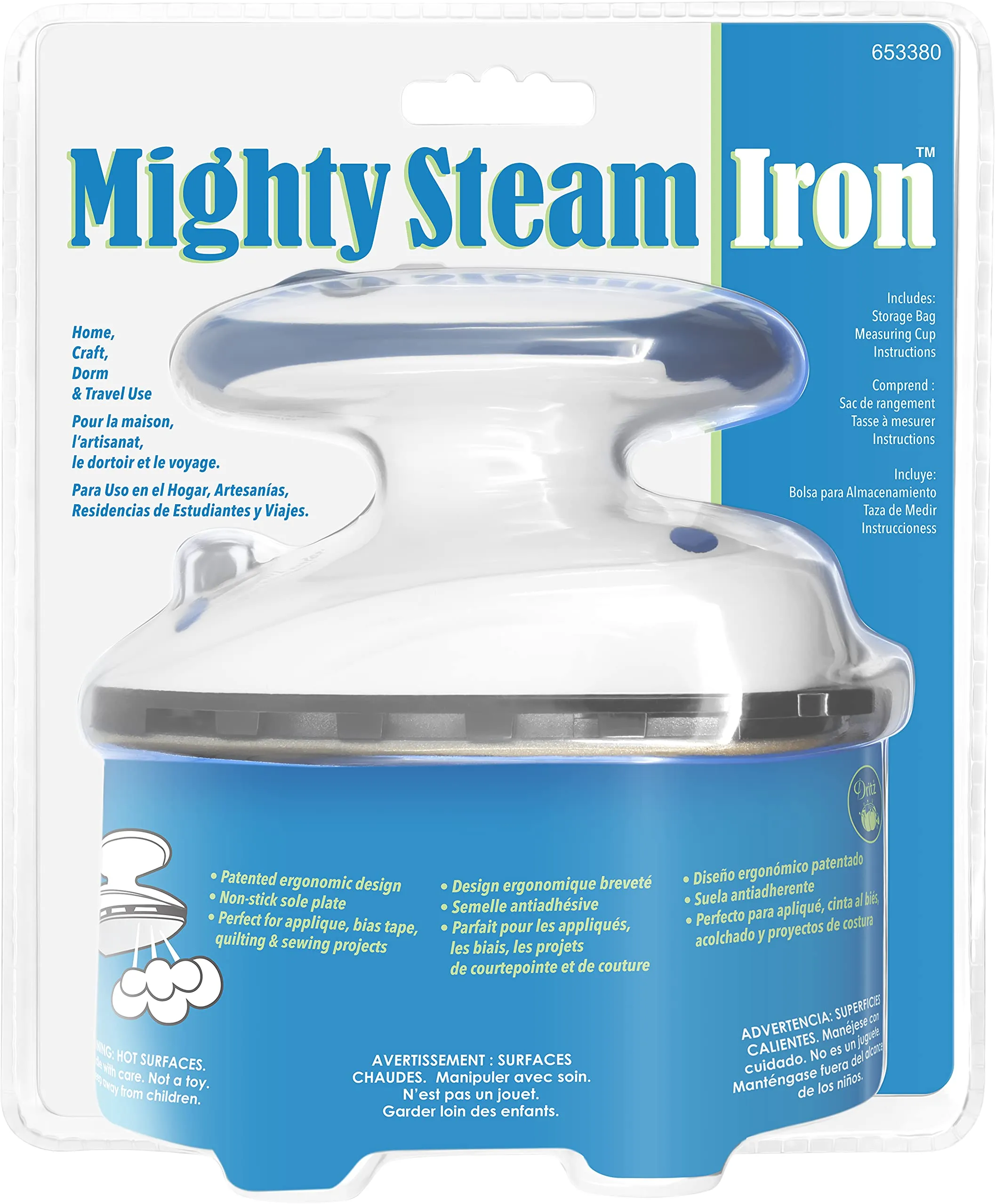 Dritz Mighty Travel Steam Iron