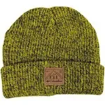 Columbia Sportswear Youth Knit Beanie Hat Heathered Green Winter Cap OSFA New