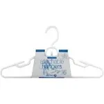 Merrick Hangers, attachable, Plastic, White