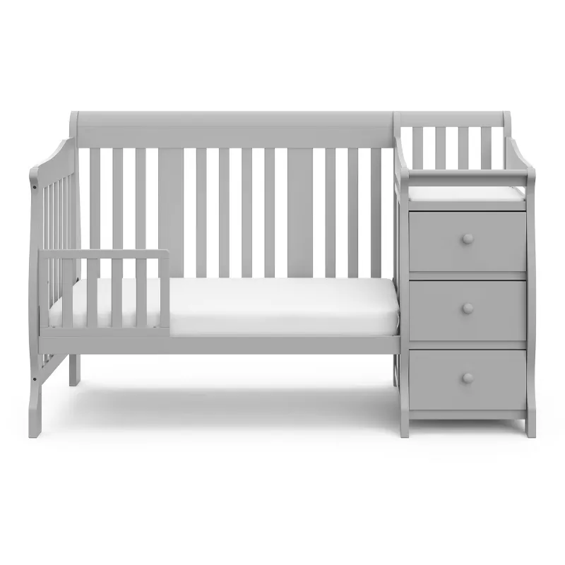 Storkcraft Portofino 5-in-1 Convertible Crib and Changer