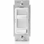 Leviton White Decora SureSlide Quiet Fan Speed Control 661F-10W