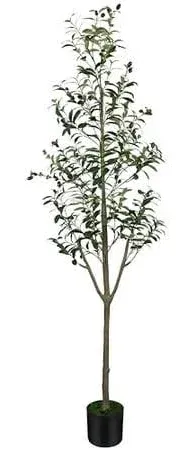 6 ft. Green Olive Artificial Tree