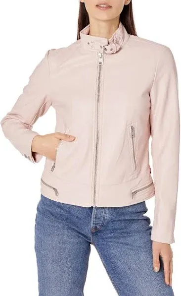 Levi's Women's Faux Leather Racer Jacket