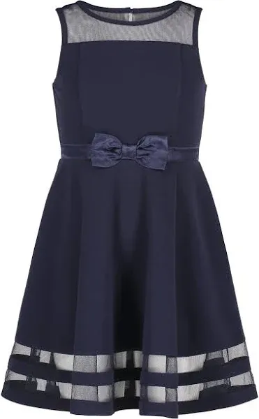 BNWOT Calvin Klein Girls Elegant Bow Dress