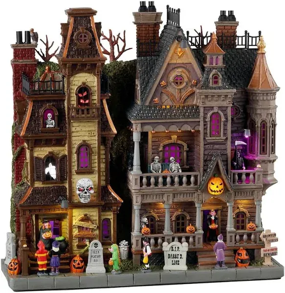 Lemax Spooky Town Haunted Estates Halloween Village Exclusive New In Hand