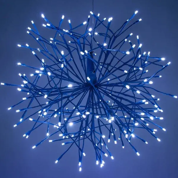 Lit LED Hanging Starburst