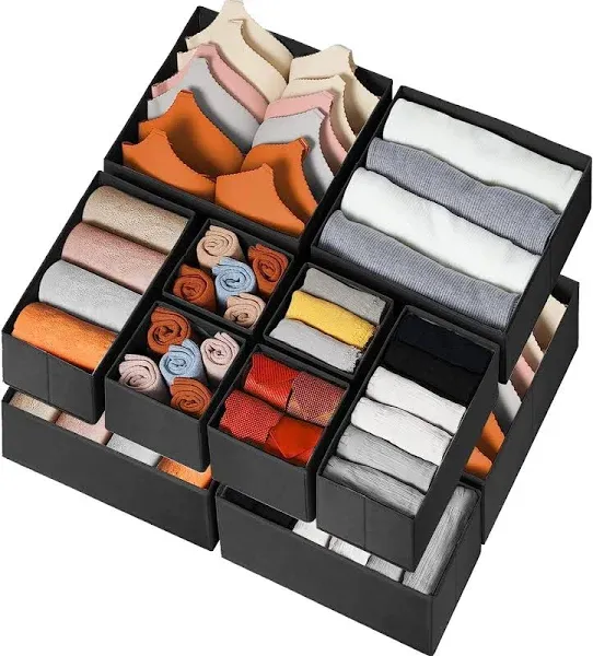 Stero 12 Pack Drawer Organizers