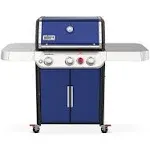 Weber Genesis SP-E-325s Gas Grill - Deep Ocean Blue LP