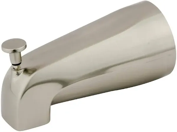 Kingston Brass 5-1/4 Inch Zinc Tub Spout with Diverter K188A