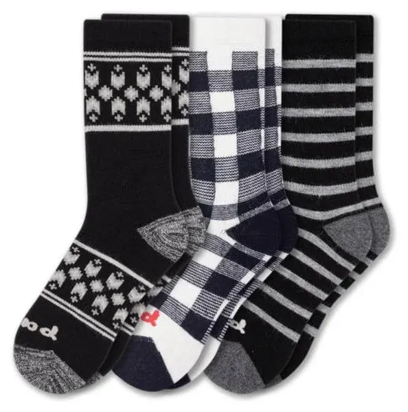 Pacas Women's Alpaca Crew Socks - 3 Pack