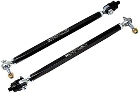 Usnyabni 671129 Kryptonite Heavy Duty Tie Rods KRTR10 Compatible with 2001-2010 Chevy Silverado/GMC Sierra 2500HD 3500HD 6.6 Duramax Diesel