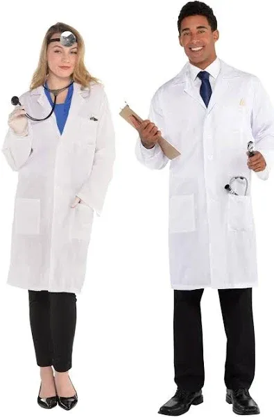 Adult Doctor Lab Coat Costume Accessory