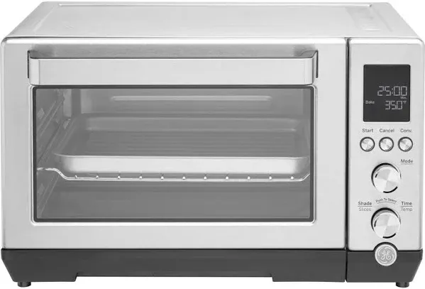 6-Slice Stainless Steel Convection Toaster Oven w/ Quartz Heating Element by GE