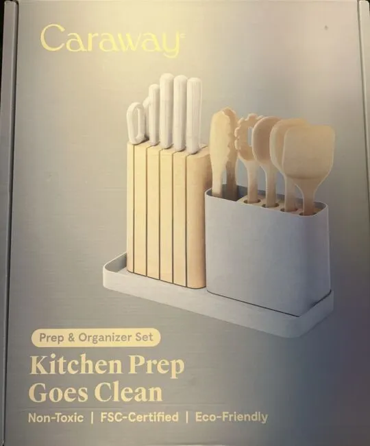 Caraway 14-Piece Knife and Utensil Prep Set