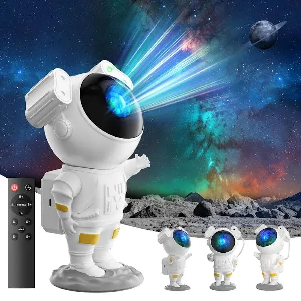 Astronaut Galaxy Projector for Bedroom, Star Projector Galaxy Light with Remo...