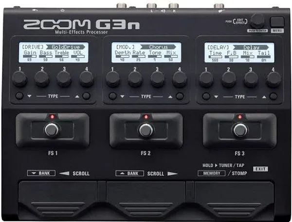 Zoom G3n Guitar Multi-Effects Processor