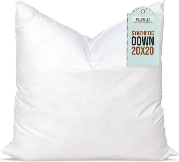 Pillowflex Synthetic Down Pillow Insert