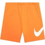 Nike Men's Club Fleece Graphic Shorts, Large, Kumquat