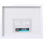 White Belmont Shadow Box by Studio Décor 11" x 14"