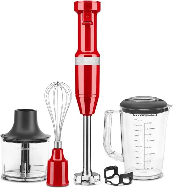 KitchenAid Variable Speed Corded Hand Blender with Accessories