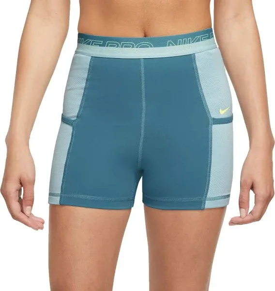 Nike Women's Pro High-Waisted 3" Training Shorts