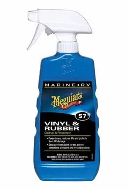 Meguiar&#039;s M5716, Marine/RV #57 Vinyl &amp; Rubber Cleaner And Protectant, 16 OZ