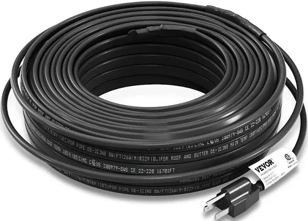 VEVOR Pipe Heating Cable 100 ft.