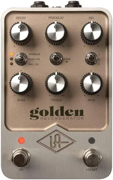 Universal Audio UAFX Golden Reverberator Pedal