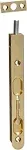 Deltana 7FBZ3 7" Flush Bolt, Zinc, Polished Brass