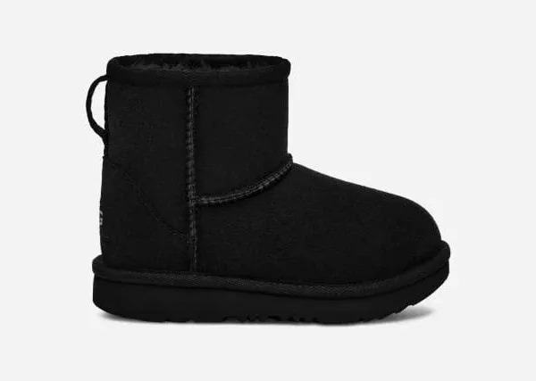 NEW IN BOX! KID&#039;S UGG CLASSIC MINI II BLACK OR BLUE CRUSH BOOTS STYLE 1017715K 