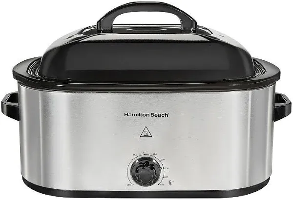 Hamilton Beach 32229r 22 Quart Stainless Steel Electric Roaster Oven