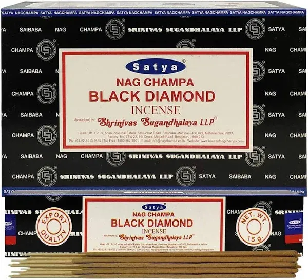 Satya Black Opium Incense Sticks