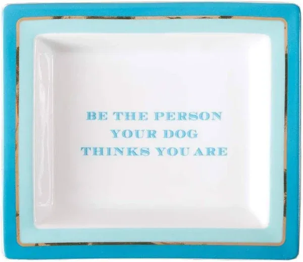 Two's Company Be The Person Your Dog Thinks Tray