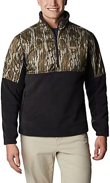 Columbia Men's PHG Fleece Overlay 1/4 Zip