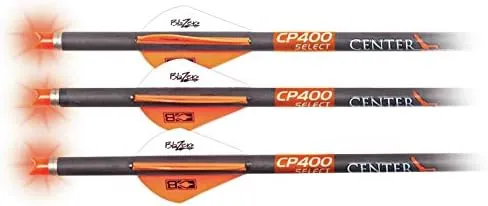 CenterPoint Archery CP400 Select 400-Grain 20_inch Carbon Arrows with Lighted...