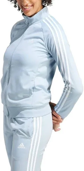 adidas Women's Warm-Up Tricot Slim 3-Stripes Track Jacket