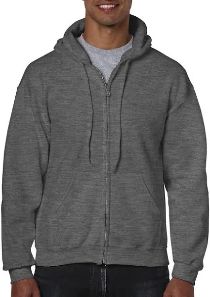 Gildan Heavy Blend Full Zip Hooded Sweatshirt Men's