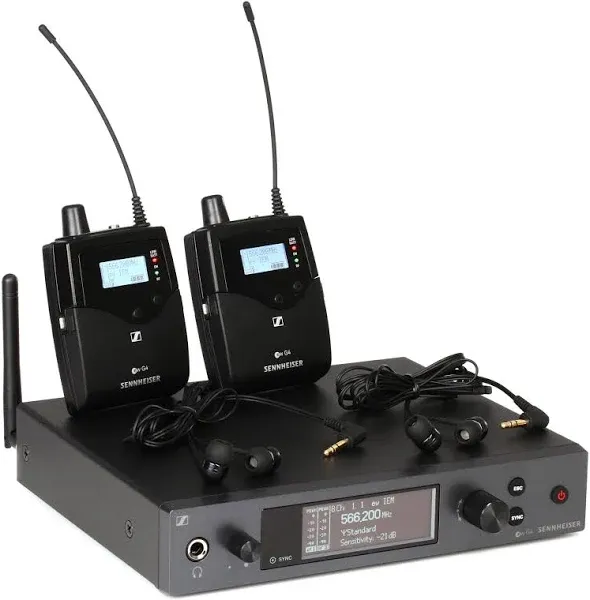 Sennheiser 509613 G4 In-Ear Monitoring Wireless System A1 Band - Pair