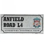 Liverpool FC Street Sign