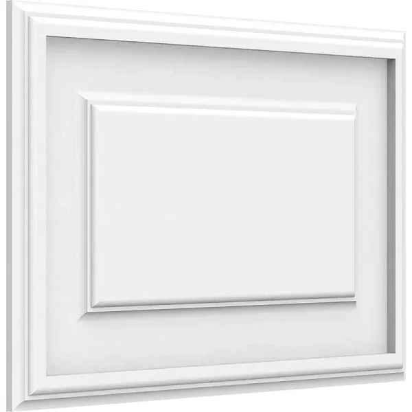 Ekena Millwork 18"W x 14"H x 5/8"P Legacy Raised Panel Decorative Wall Panel